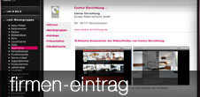 Firmeneintrag auf posedo.de